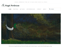 Tablet Screenshot of angelambrose.com